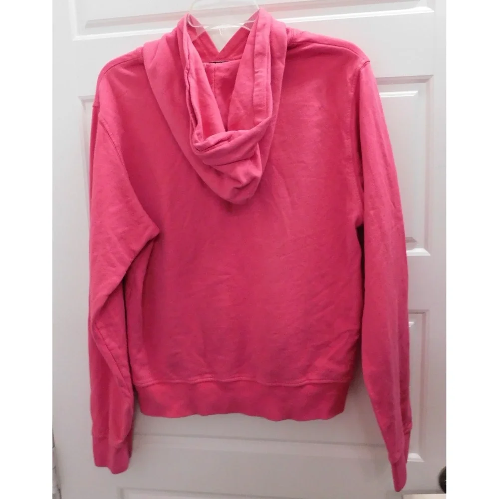 Frankie's Bikini‎ Pink Sweatsuit Pants Hoodie sweatshirt 100% Cotton sz S